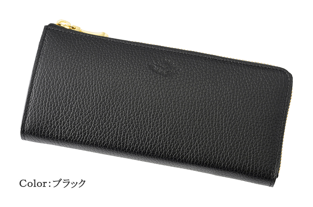 【キプリス】ハニーセル長財布(Ｌ字ラウンドファスナー束入)■ルミナス