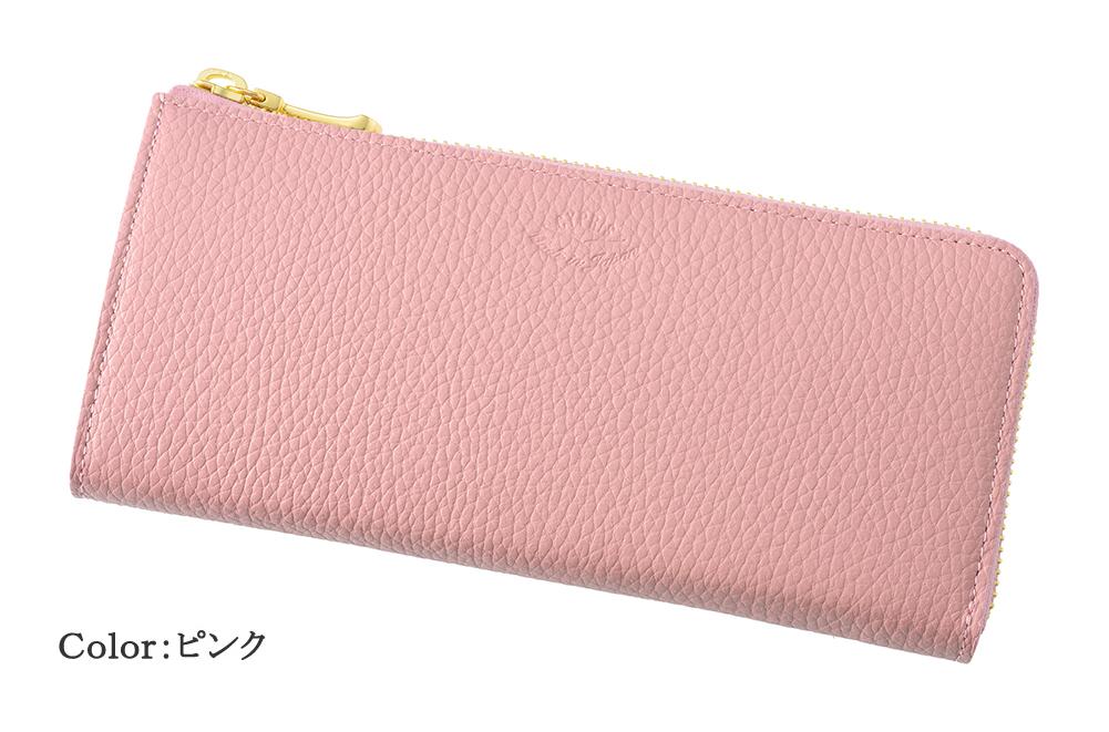 【キプリス】ハニーセル長財布(Ｌ字ラウンドファスナー束入)■ルミナス