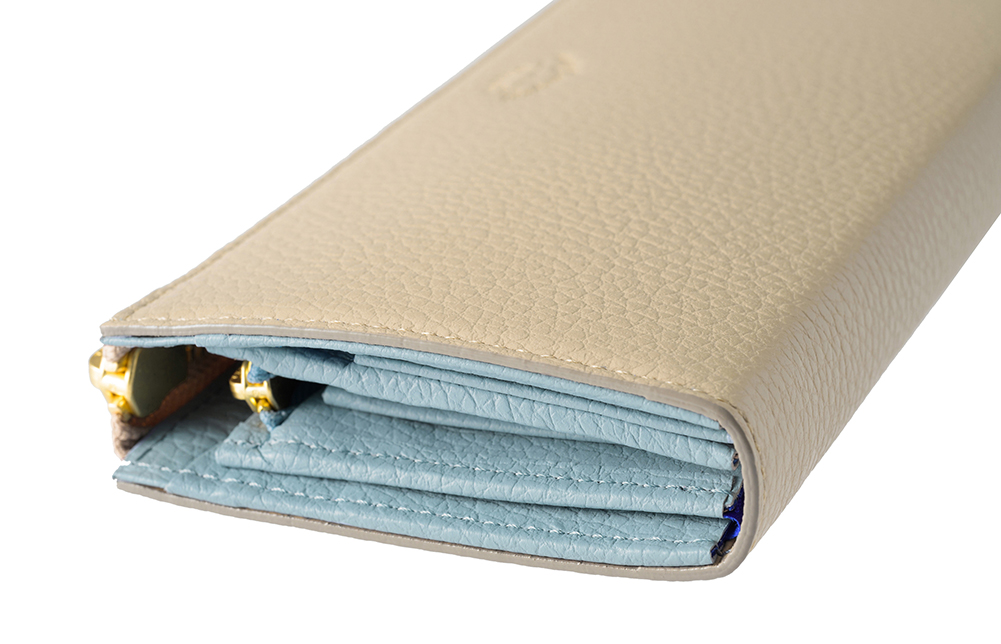 【キプリス】ハニーセル長財布(Ｌ字ラウンドファスナー束入)■ルミナス