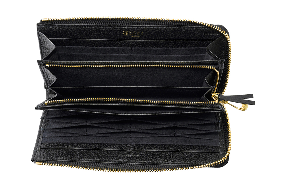 【キプリス】ハニーセル長財布(Ｌ字ラウンドファスナー束入)■ルミナス