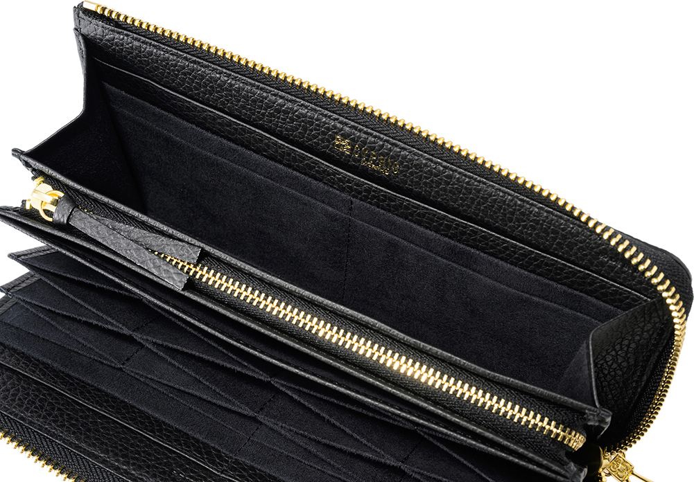 【キプリス】ハニーセル長財布(Ｌ字ラウンドファスナー束入)■ルミナス