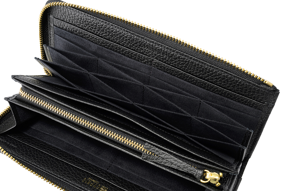 【キプリス】ハニーセル長財布(Ｌ字ラウンドファスナー束入)■ルミナス