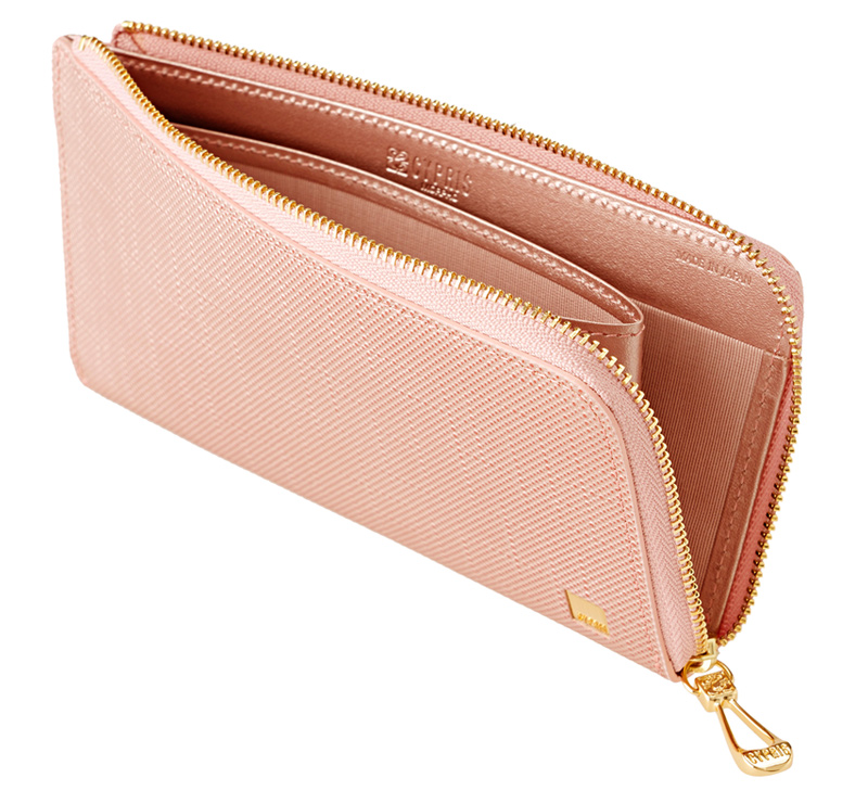 【キプリス】長財布(L字ラウンドファスナー束入)■ポン