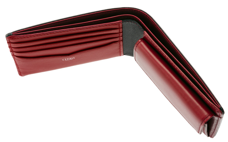 【キプリス】二つ折り財布(小銭入れ付き札入)■コルデーロ