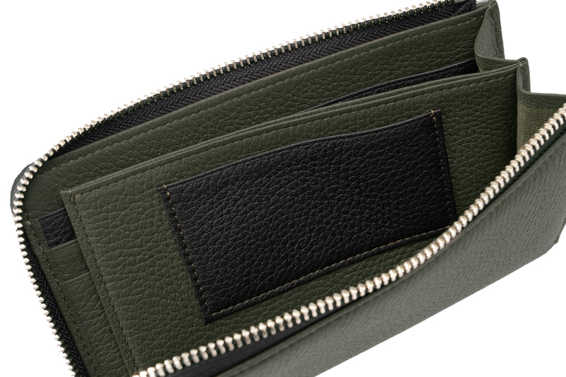 【キプリス】モバイルウォレット(ラウンドファスナー)■フィンランドエルク