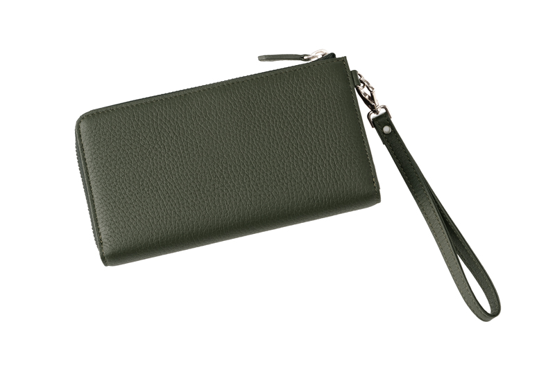 【キプリス】モバイルウォレット(ラウンドファスナー)■フィンランドエルク