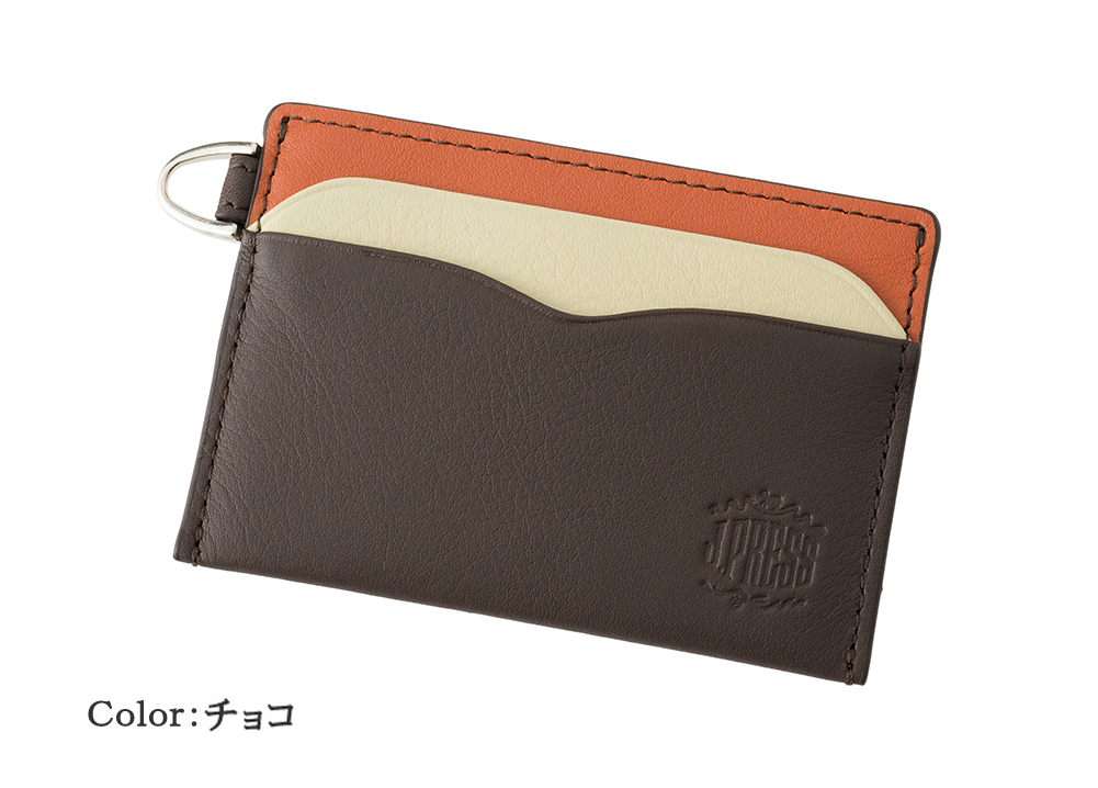 【J.PRESS】単カードケース■マルチカラー