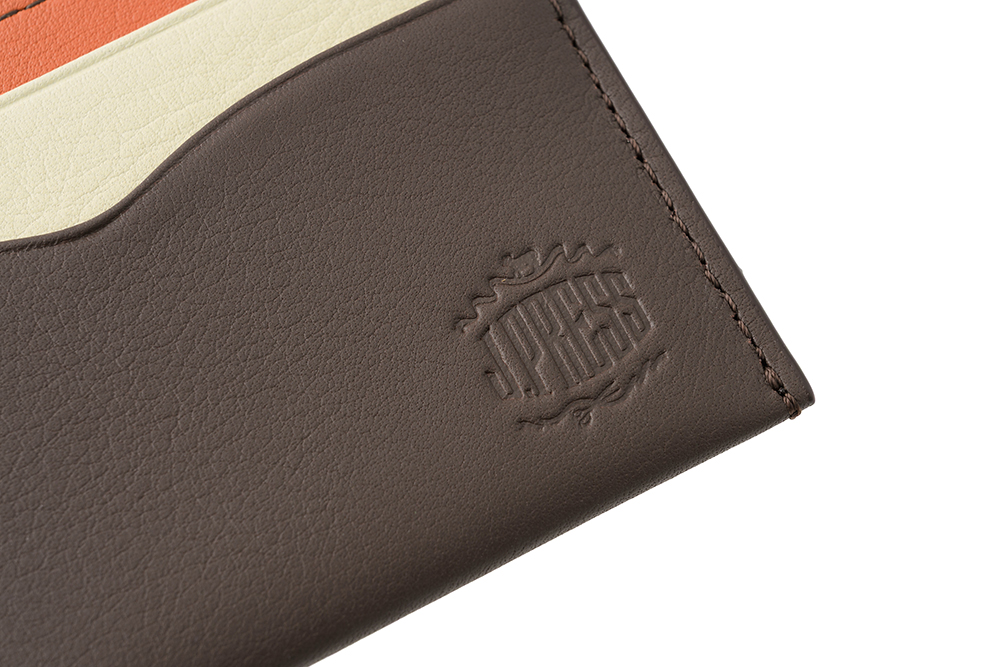 【J.PRESS】単カードケース■マルチカラー