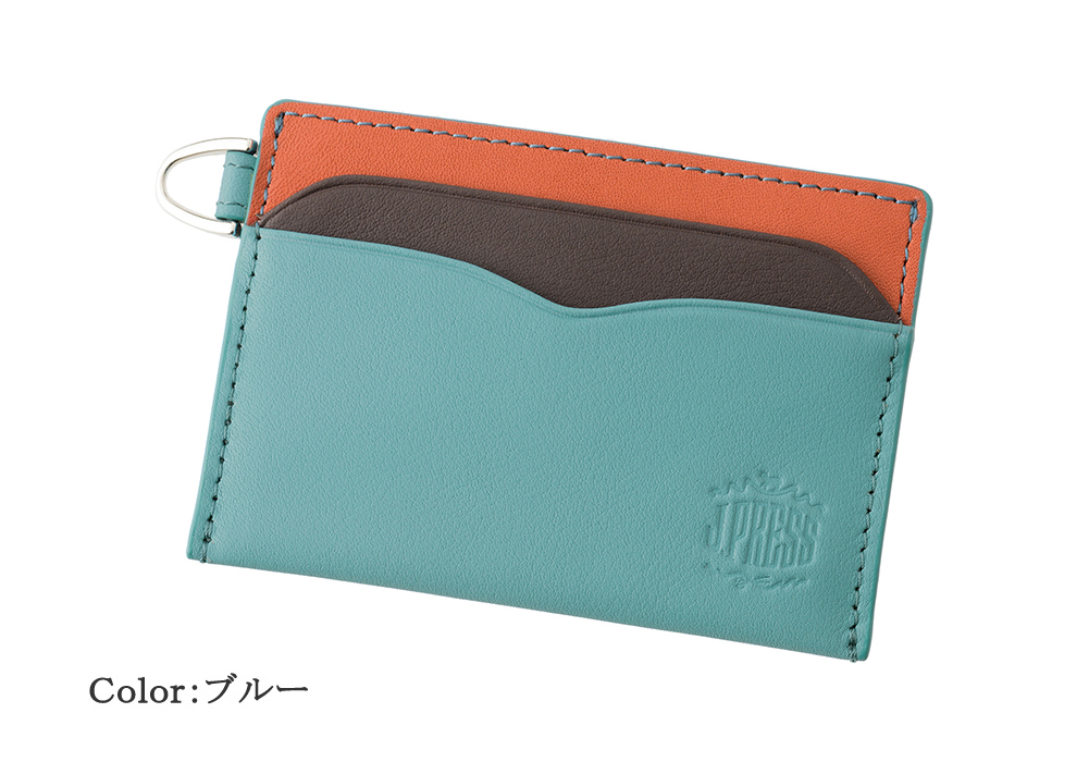 【J.PRESS】単カードケース■マルチカラー