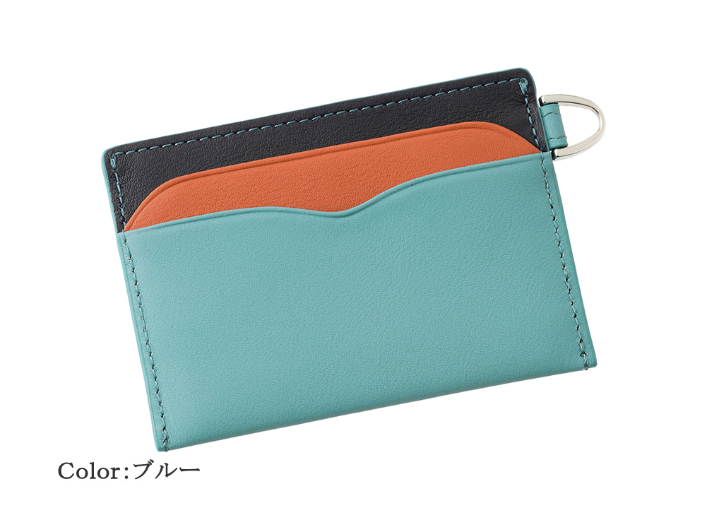 【J.PRESS】単カードケース■マルチカラー