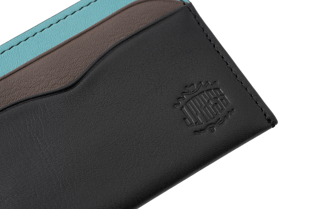 【J.PRESS】単カードケース■マルチカラー