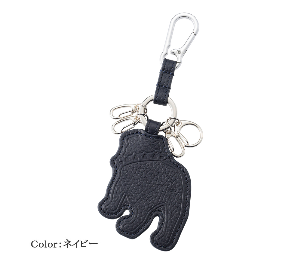 【J.PRESS】チャームキーホルダー■バックブル