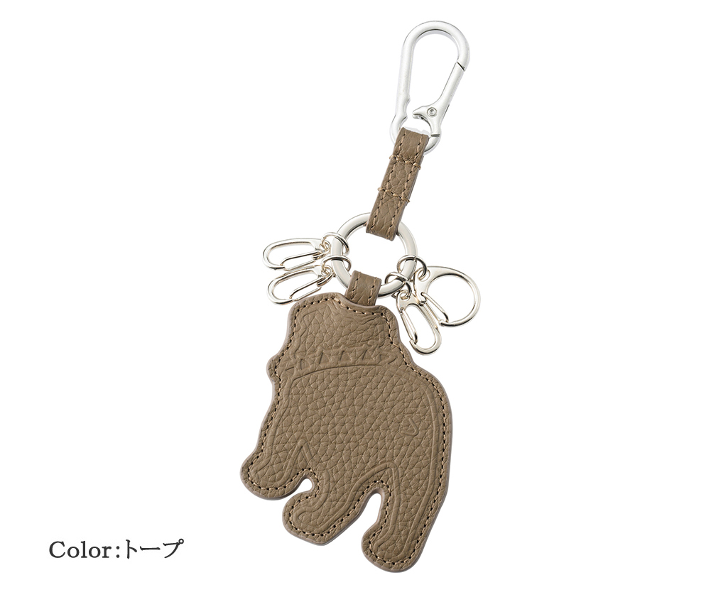 【J.PRESS】チャームキーホルダー■バックブル