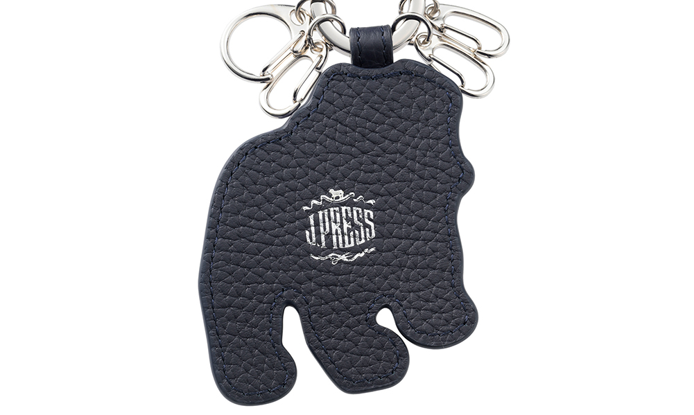 【J.PRESS】チャームキーホルダー■バックブル