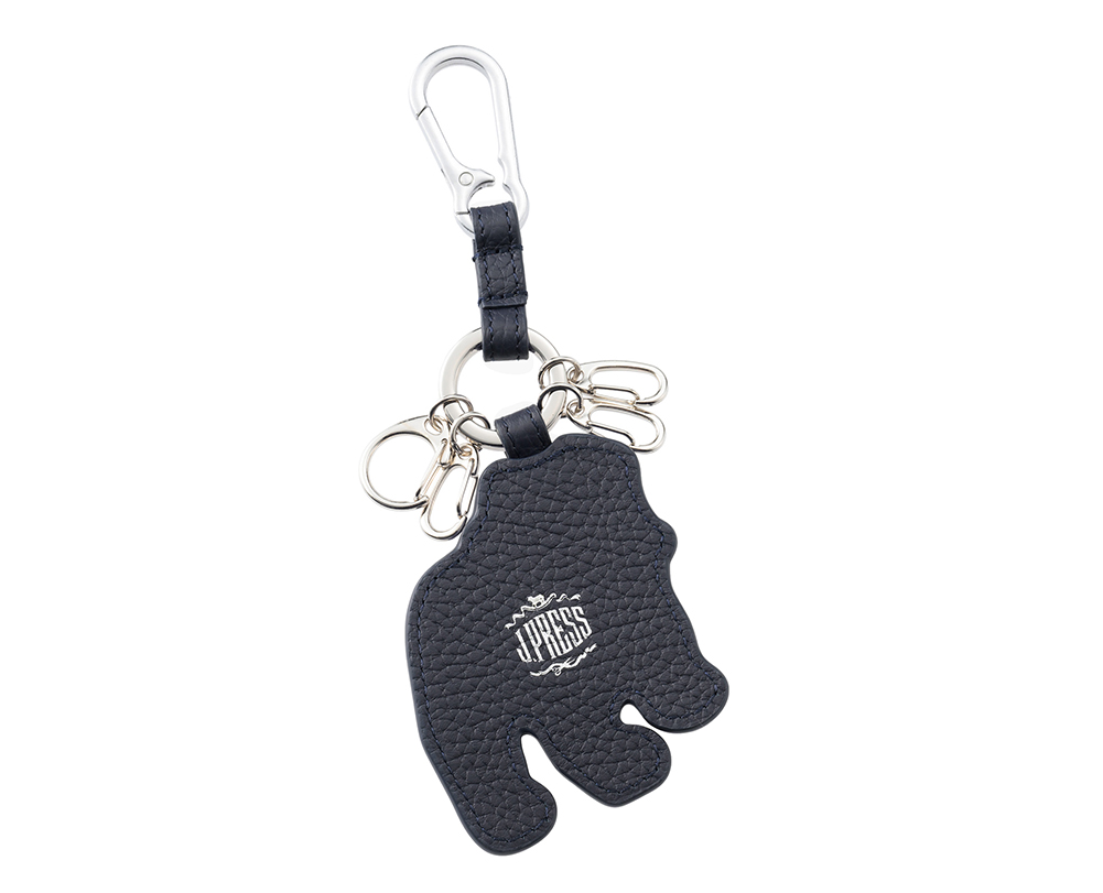 【J.PRESS】チャームキーホルダー■バックブル