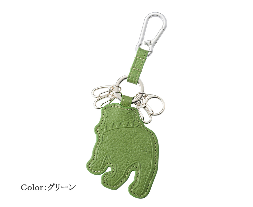 【J.PRESS】チャームキーホルダー■バックブル