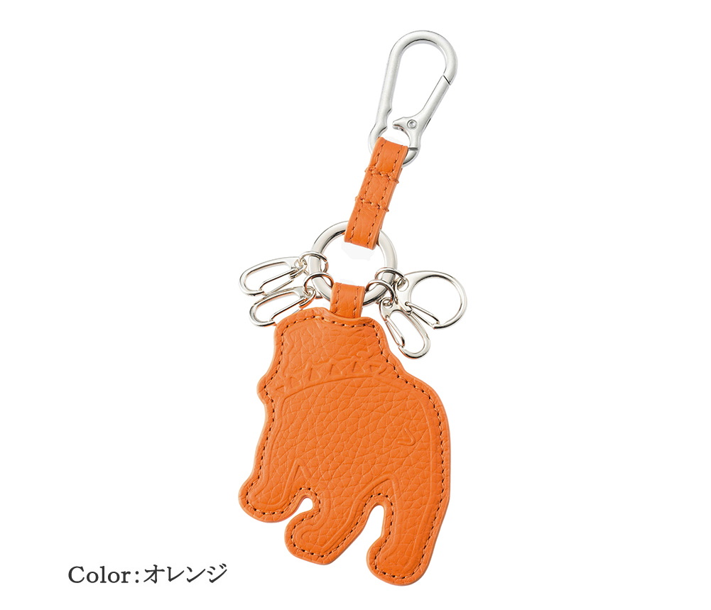 【J.PRESS】チャームキーホルダー■バックブル