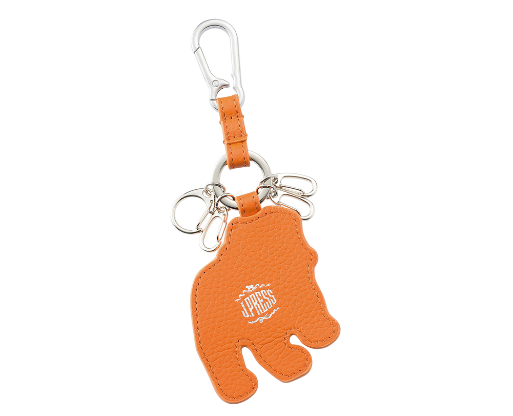 【J.PRESS】チャームキーホルダー■バックブル