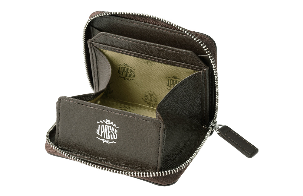 J.PRESS】小銭入れ(BOX型)□シープ×ゴート