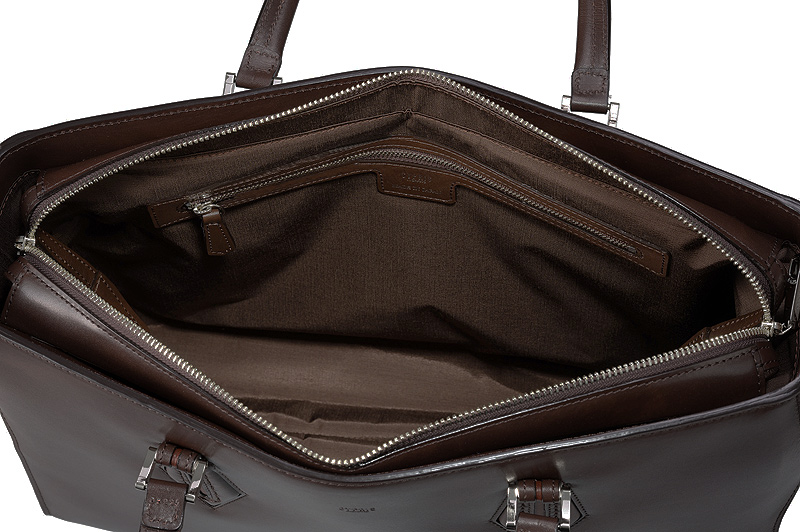 【キプリス】両あおりトートバッグ■シラサギレザー