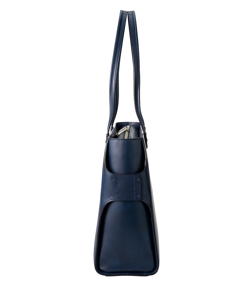 【キプリス】両あおりトートバッグ■シラサギレザー