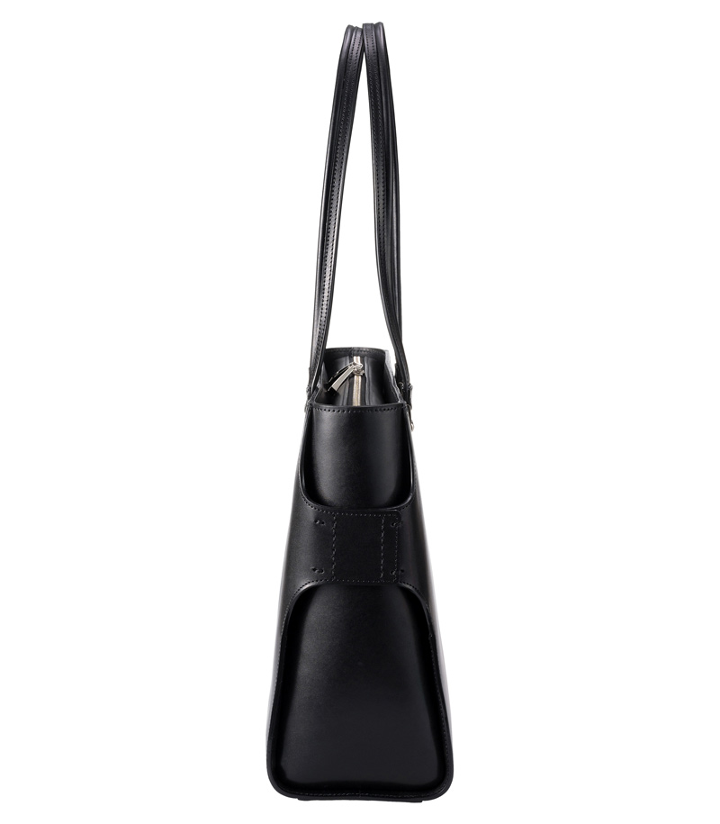 【キプリス】両あおりトートバッグ■シラサギレザー