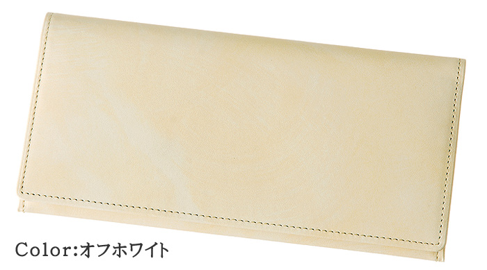 【キプリス】長財布(ササマチ束入)■シラサギレザー