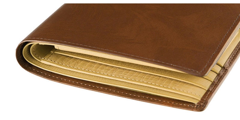 キプリス】二つ折り財布(BOX小銭入れ付き札入)□シラサギレザー