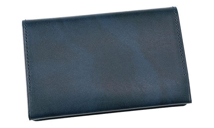 【キプリス】名刺入れ(ササマチ)■シラサギレザー