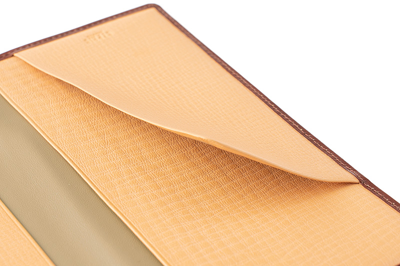 【キプリス】手帳カバー(ハンデイピック用)■シラサギレザー画像