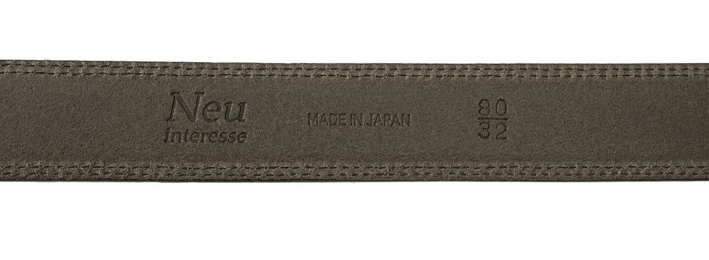 【ノイインテレッセ】ベルト(固定サイズ30ｍｍ幅)■HAND WAX
