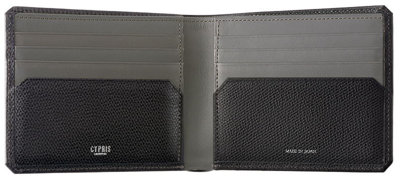 【キプリス】二つ折り財布(カード札入)■トリロジー