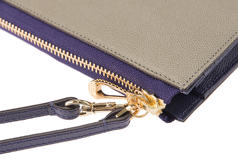 【キプリス】スマートフォン対応ミドル財布・ウォレッチ(Ｌ字ラウンドファスナー)■グラーノワークス