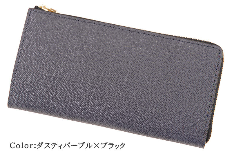 【キプリス】コンパクト長財布(L字ラウンドファスナー束入)■グラーノワークス