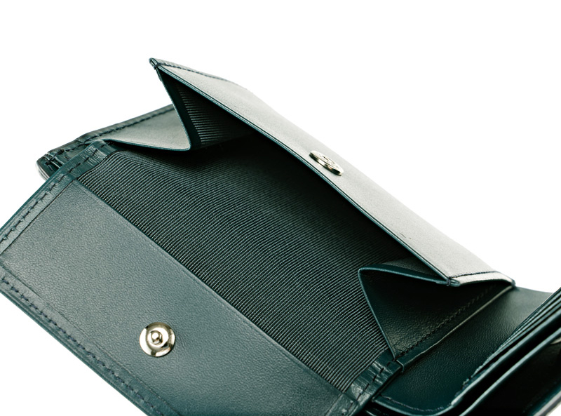 【キプリス】二つ折り財布(小銭入れ付き札入)■ルジュート