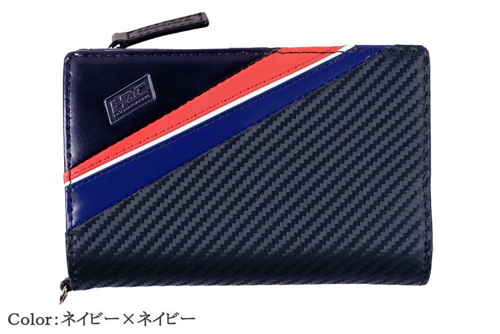 【ノイインテレッセ×HRC】二つ折り財布(ミドルウォレット)■トリコロール