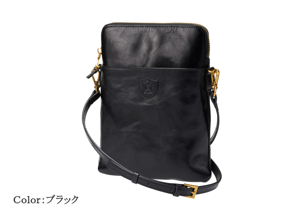 【BELLIES YORK】ショルダーバッグ■イタリアンレザー