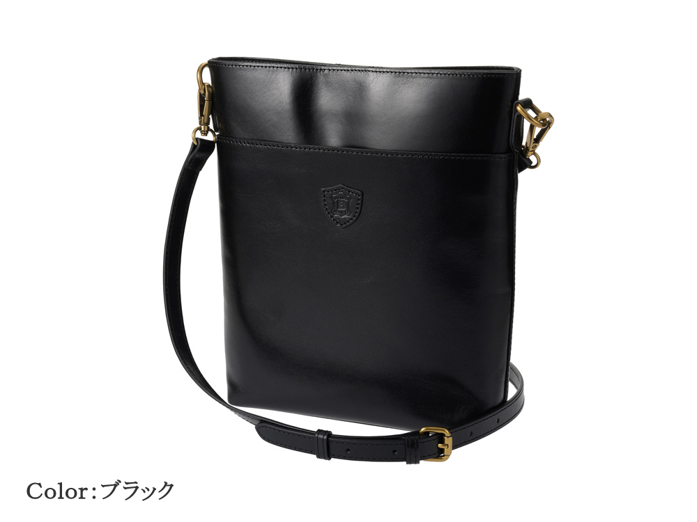 【BELLIES YORK】ショルダーバッグ■イタリアンレザー